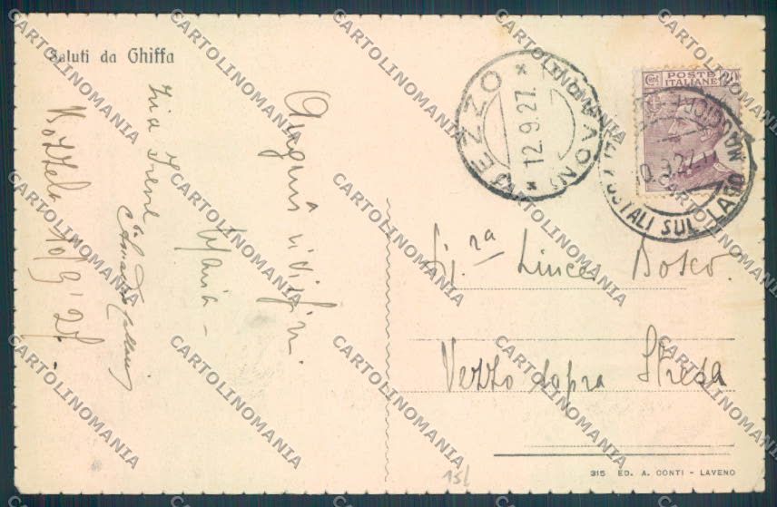 Verbania Ghiffa cartolina ZQ7063 – retro