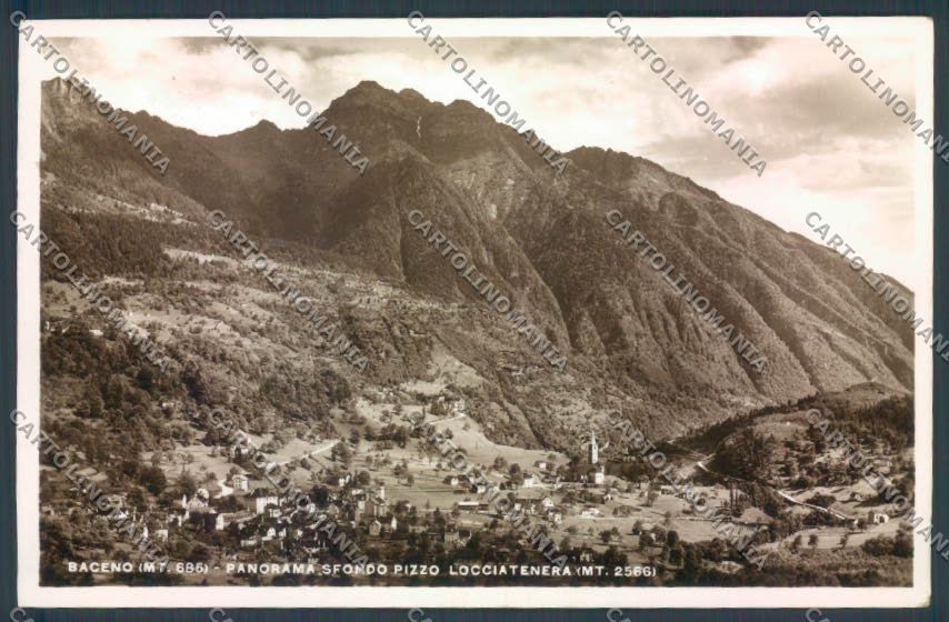 Verbania Baceno Foto cartolina ZQ7103 – fronte