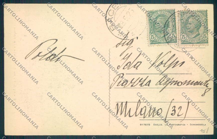 Verbania Baceno cartolina ZQ7105 – retro