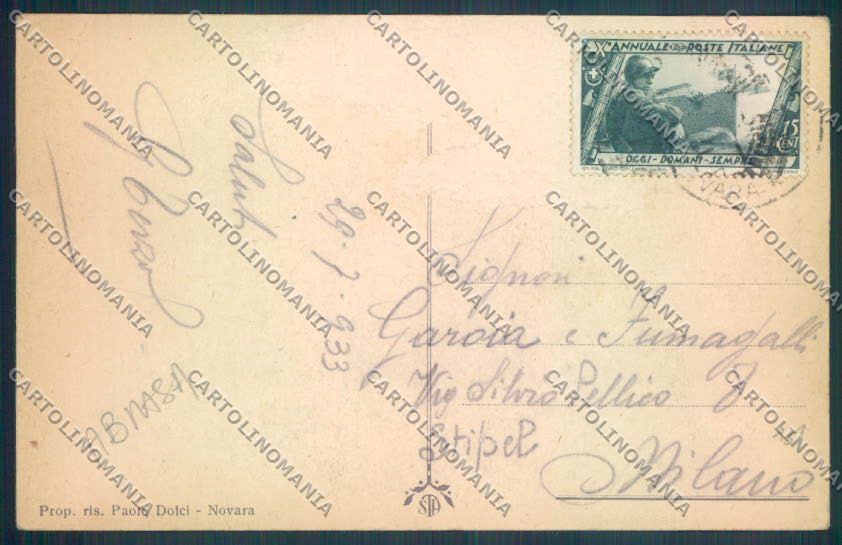 Verbania Baceno ABRASA cartolina ZQ7108 – retro