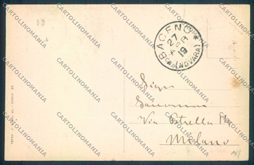Verbania Baceno cartolina ZQ7109 – retro