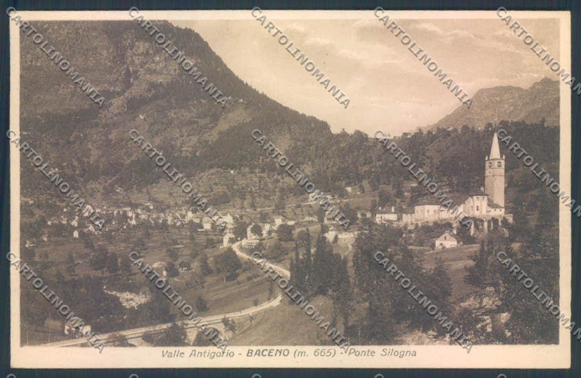 Verbania Baceno cartolina ZQ7111 – fronte