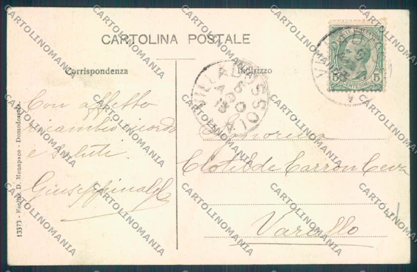 Verbania Baceno cartolina ZQ7114 – retro