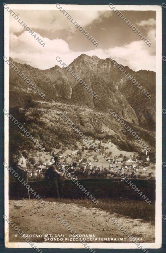 Verbania Baceno Foto cartolina ZQ7116 – fronte
