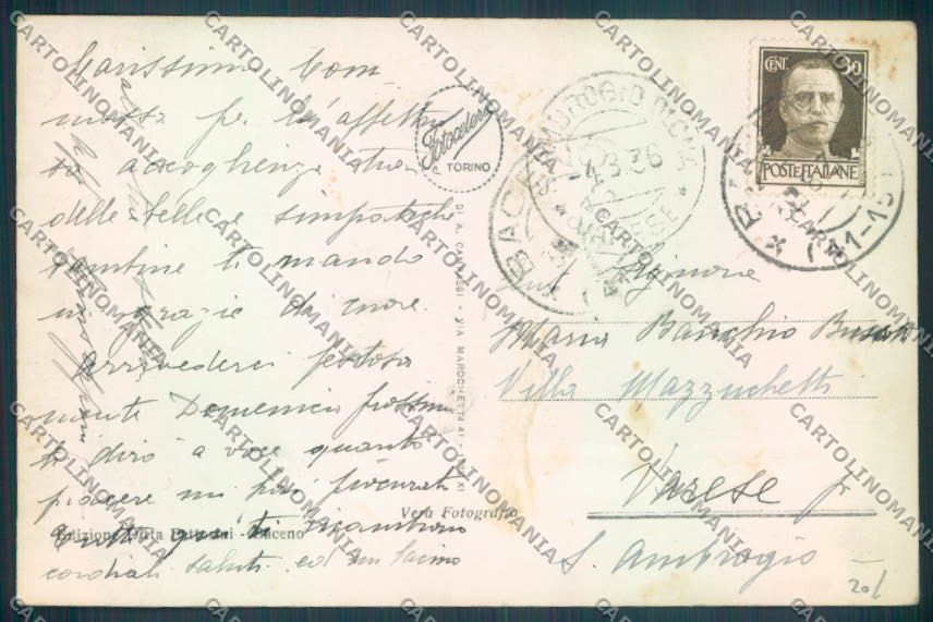 Verbania Baceno Foto cartolina ZQ7116 – retro