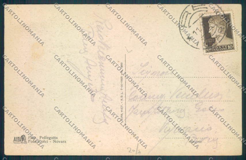 Verbania Re cartolina ZQ7132 – retro