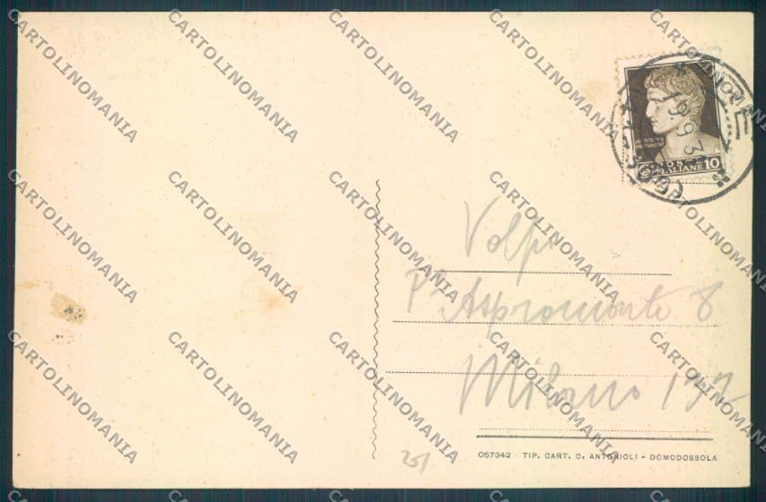 Verbania Re Ospizio cartolina ZQ7138 – retro