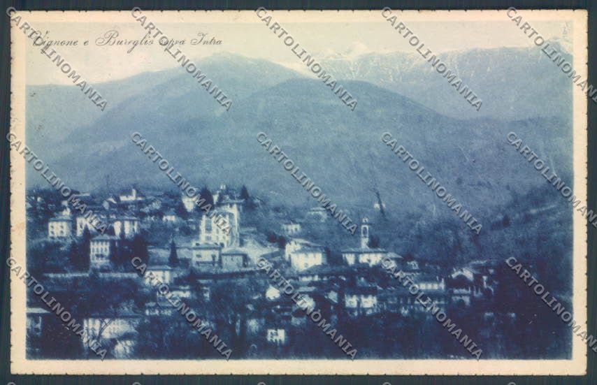 Verbania Vignone Bureglio cartolina ZQ7146 – fronte