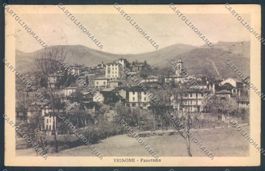 Verbania Vignone cartolina ZQ7150 – fronte