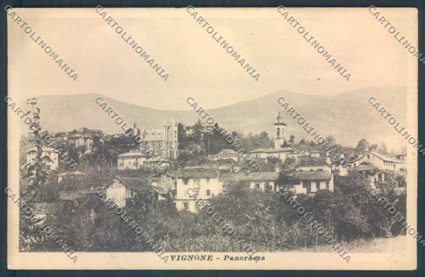 Verbania Vignone Bureglio cartolina ZQ7155 – fronte