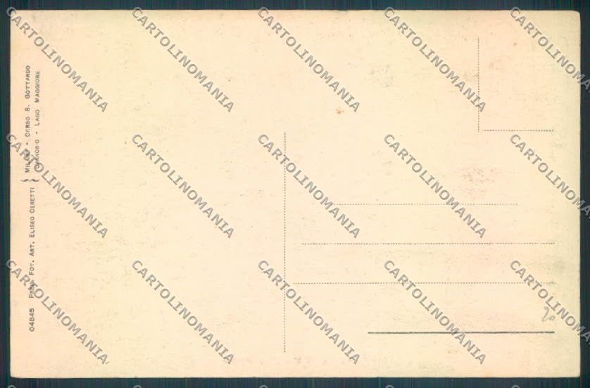 Verbania Vignone Bureglio cartolina ZQ7155 – retro