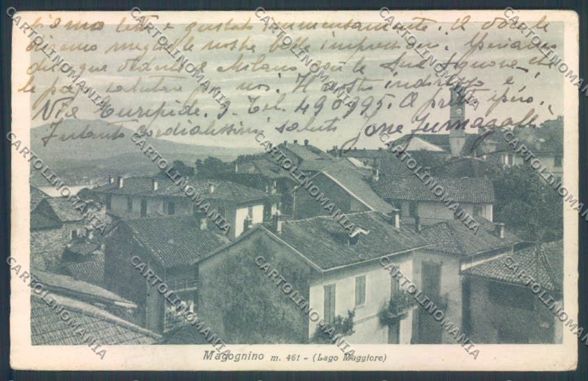 Verbania Stresa Magognino cartolina ZQ7161 – fronte