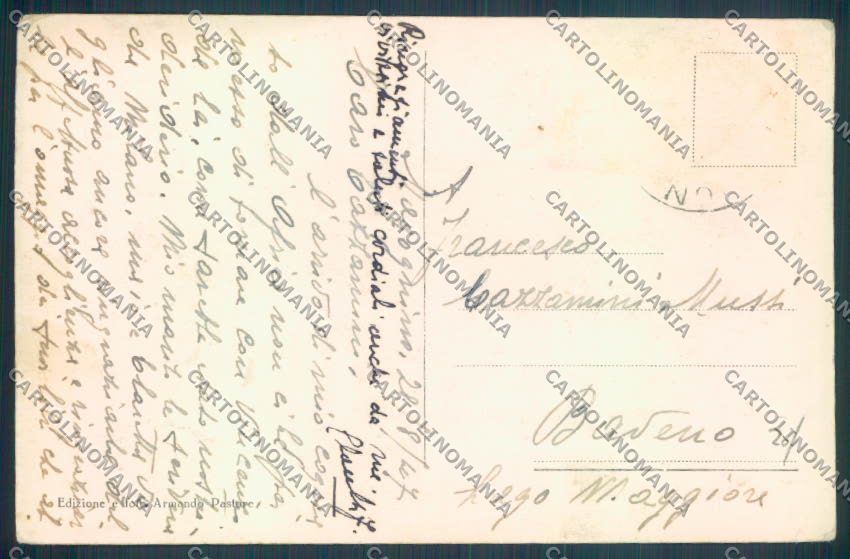 Verbania Stresa Magognino cartolina ZQ7161 – retro