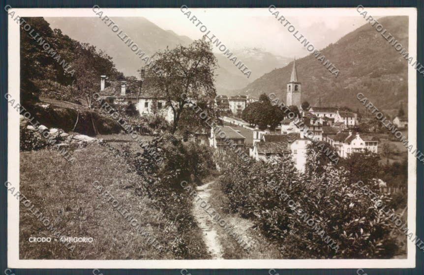 Verbania Crodo cartolina ZQ7169 – fronte