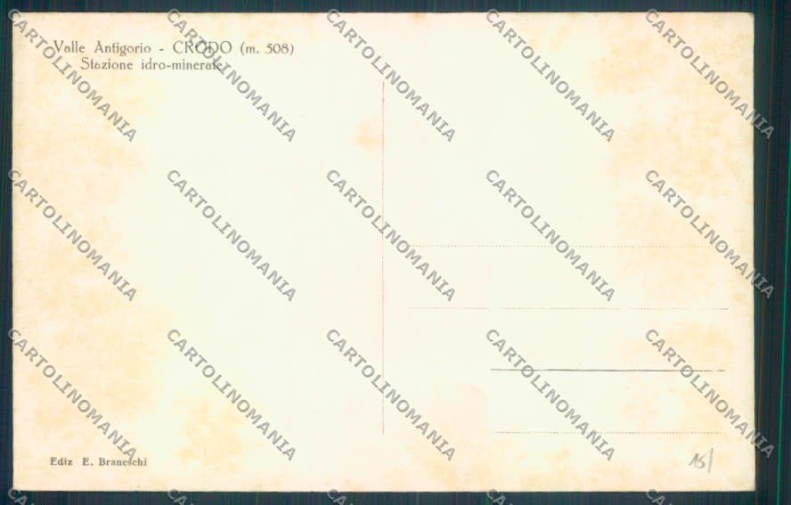 Verbania Crodo cartolina ZQ7169 – retro