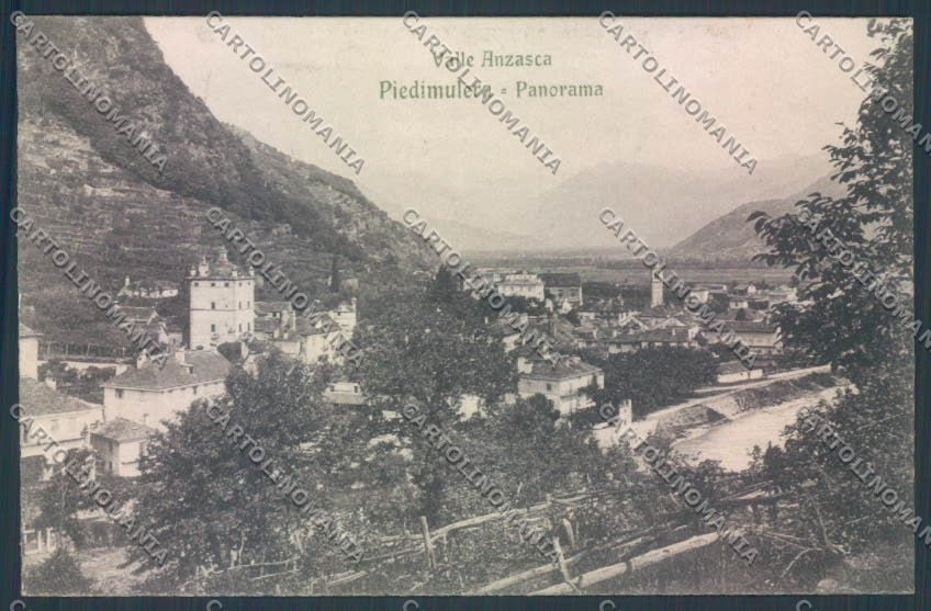 Verbania Piedimulera cartolina ZQ7180 – fronte