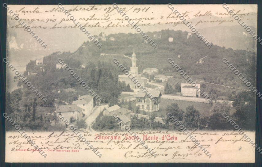 Verbania Orta cartolina ZQ7189 – fronte