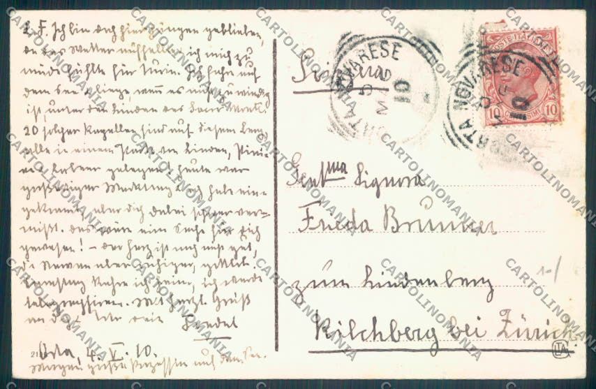 Verbania Orta cartolina ZQ7190 – retro