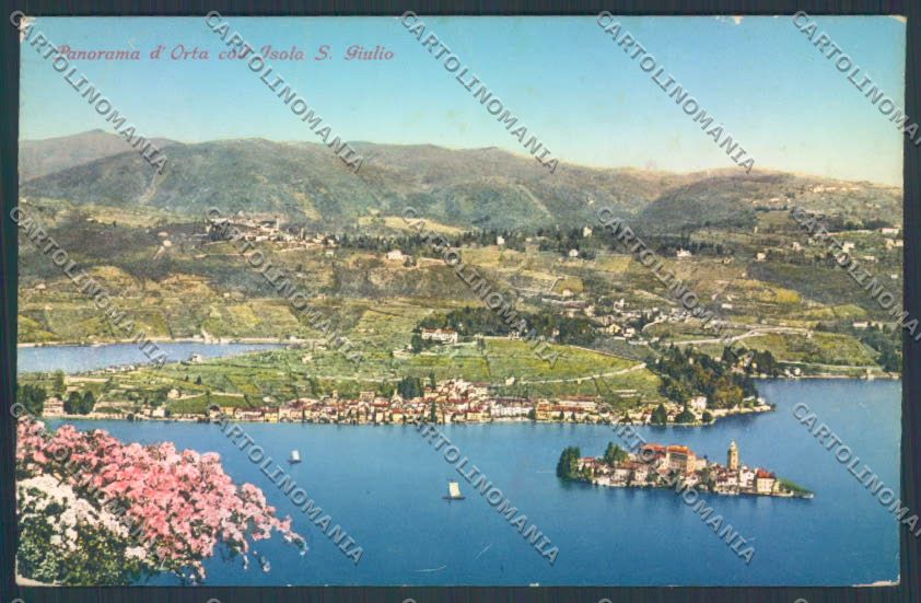 Verbania Orta cartolina ZQ7191 – fronte