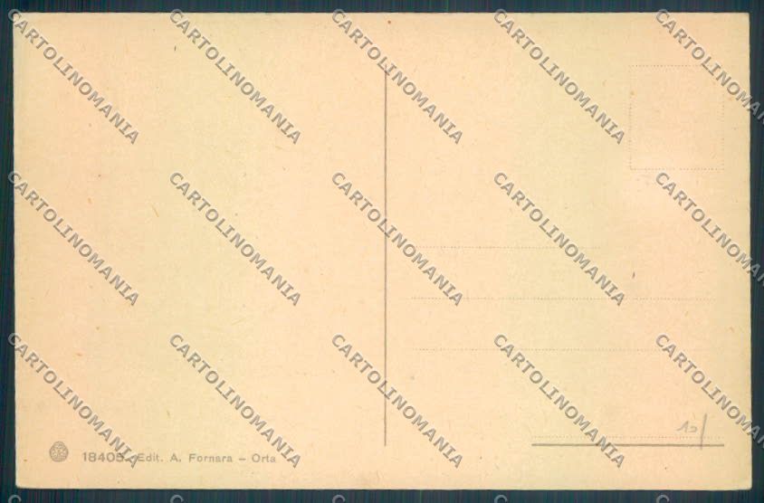 Verbania Orta cartolina ZQ7191 – retro