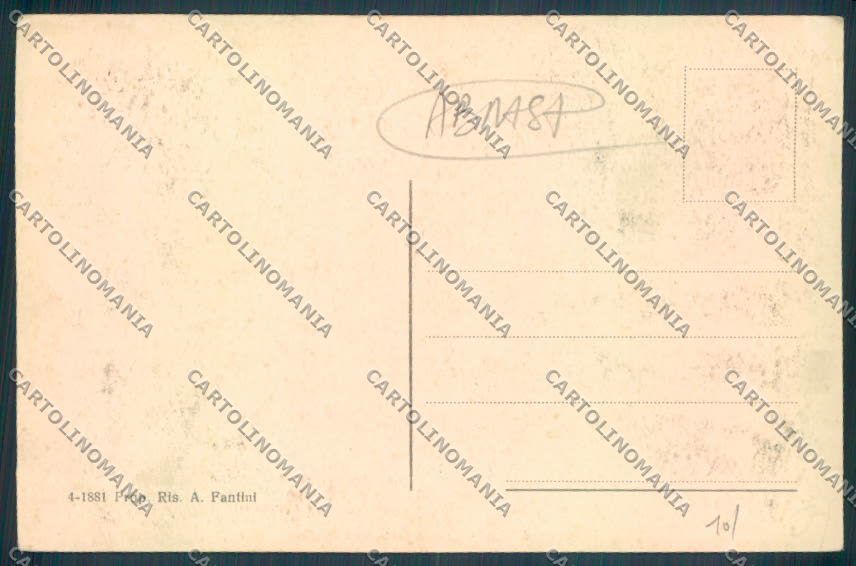 Verbania Orta ABRASA cartolina ZQ7195 – retro