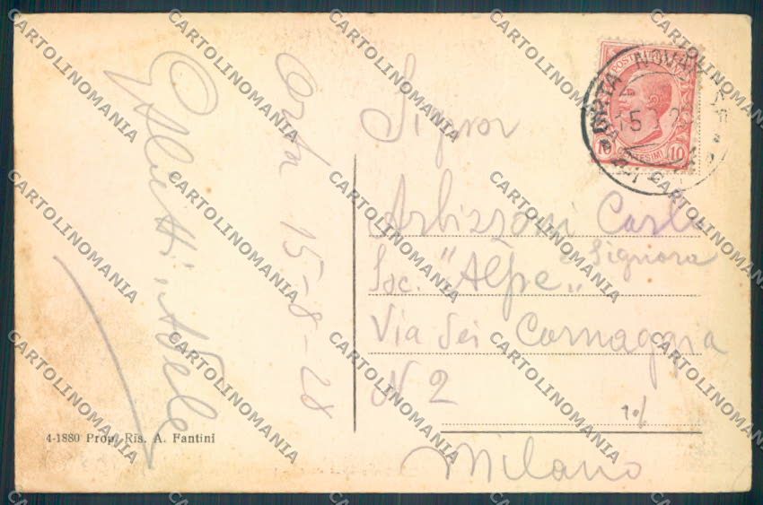 Verbania Orta cartolina ZQ7199 – retro
