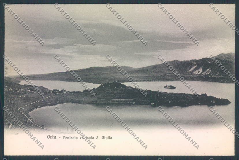 Verbania Orta cartolina ZQ7200 – fronte
