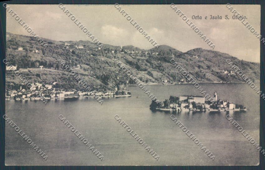 Verbania Orta cartolina ZQ7201 – fronte