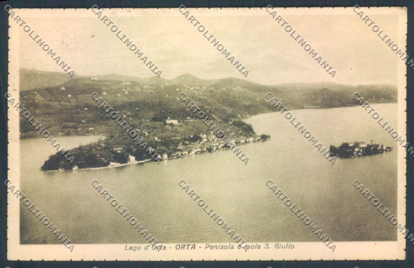 Verbania Orta cartolina ZQ7202 – fronte