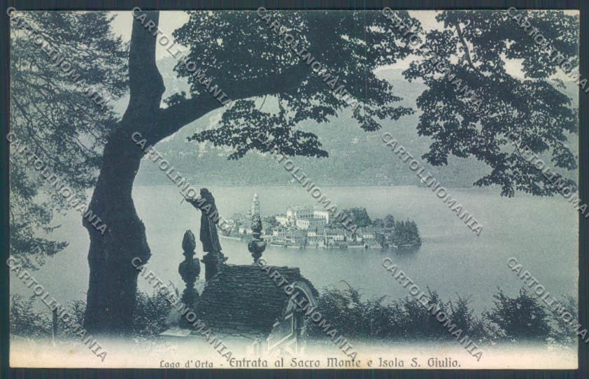 Verbania Orta cartolina ZQ7205 – fronte