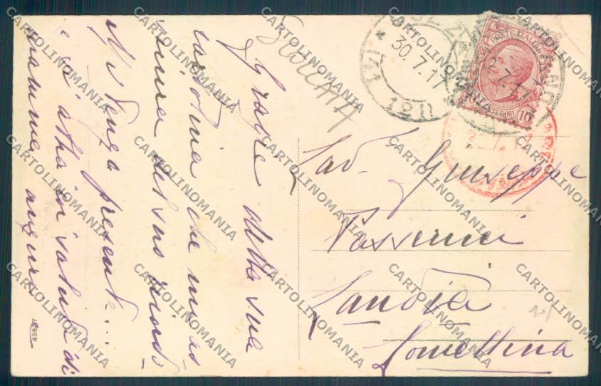 Verbania Orta SCOLLATA cartolina ZQ7210 – retro