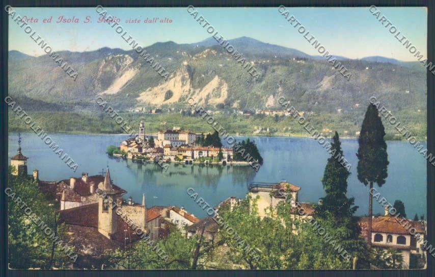 Verbania Orta cartolina ZQ7218 – fronte