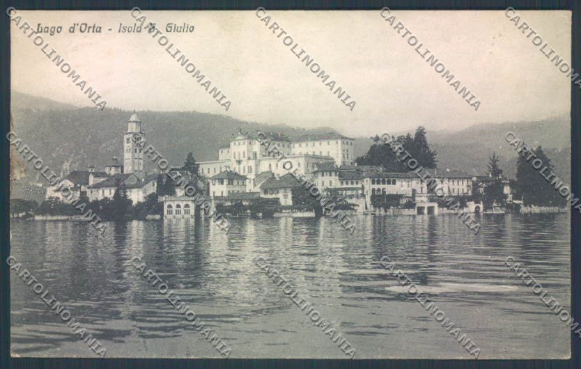 Verbania Orta cartolina ZQ7224 – fronte
