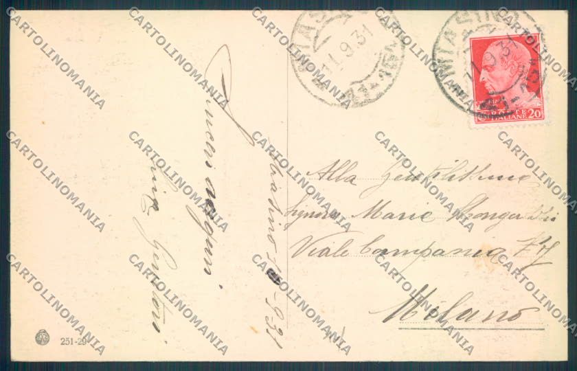 Verbania Orta cartolina ZQ7226 – retro