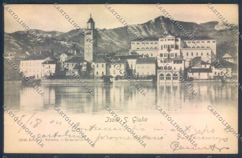 Verbania Orta cartolina ZQ7228 – fronte