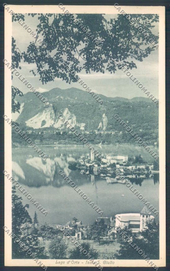 Verbania Orta cartolina ZQ7230 – fronte