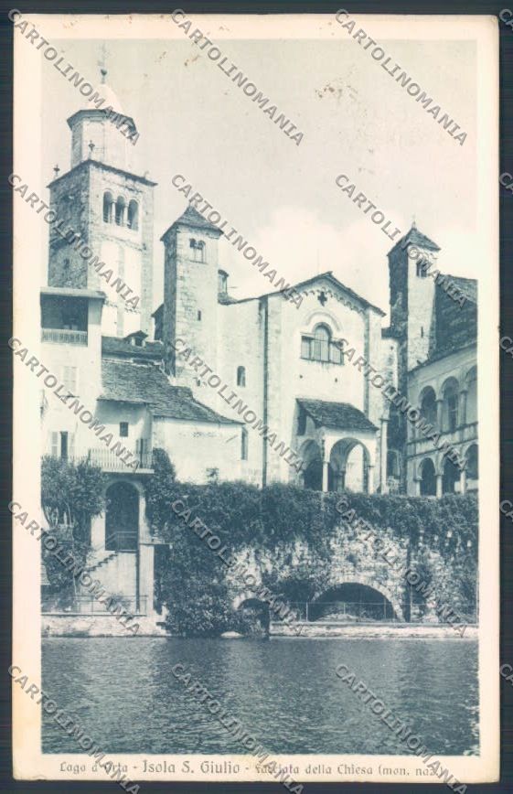 Verbania Orta cartolina ZQ7231 – fronte