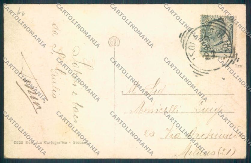 Verbania Orta cartolina ZQ7235 – retro