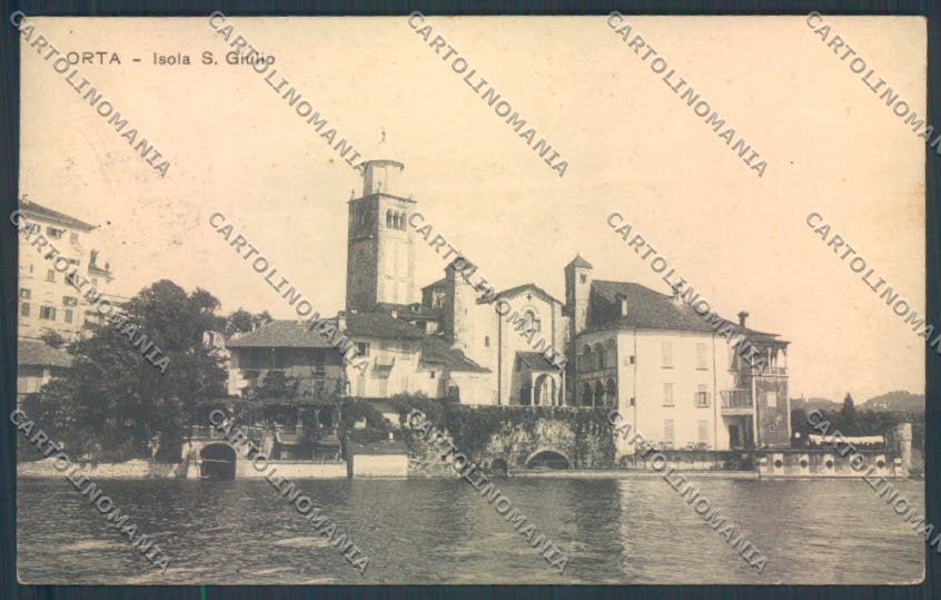 Verbania Orta cartolina ZQ7237 – fronte