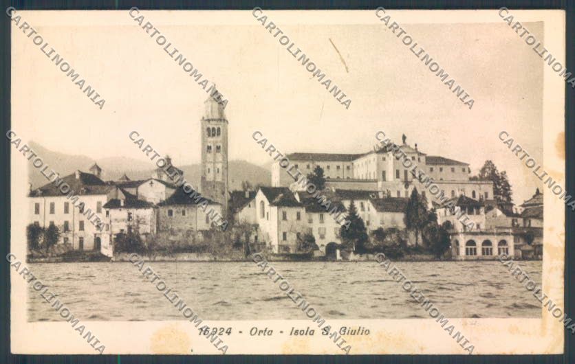 Verbania Orta cartolina ZQ7238 – fronte