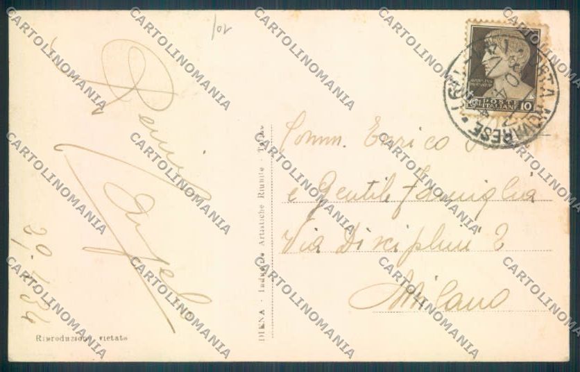 Verbania Orta cartolina ZQ7238 – retro