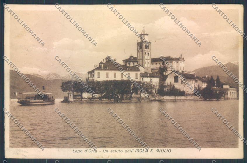 Verbania Orta cartolina ZQ7239 – fronte