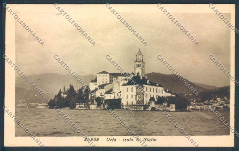 Verbania Orta cartolina ZQ7242 – fronte