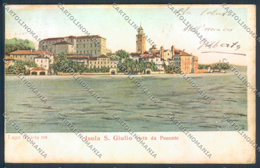Verbania Orta cartolina ZQ7243 – fronte