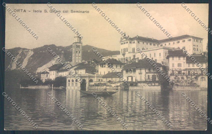 Verbania Orta Barca cartolina ZQ7245 – fronte