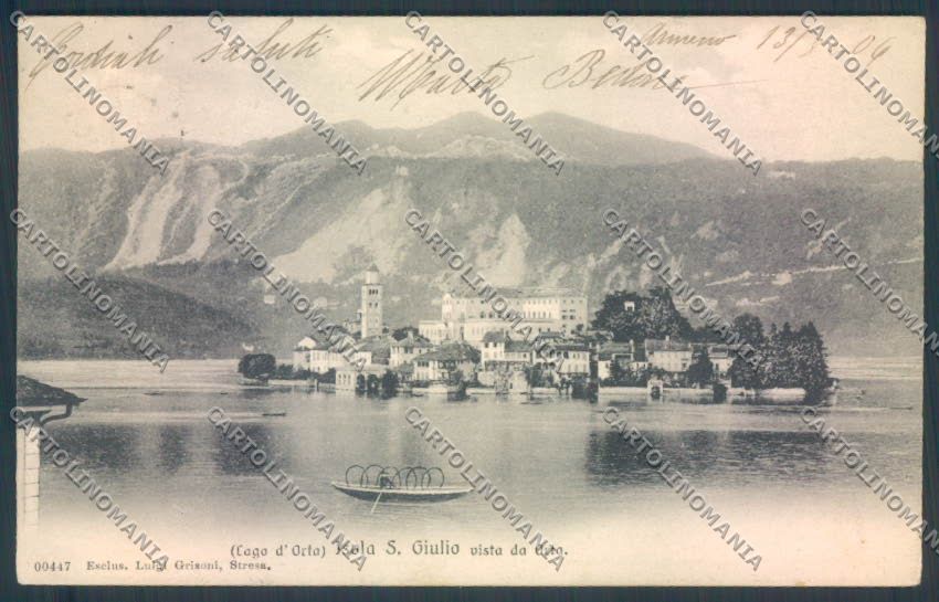 Verbania Orta cartolina ZQ7246 – fronte