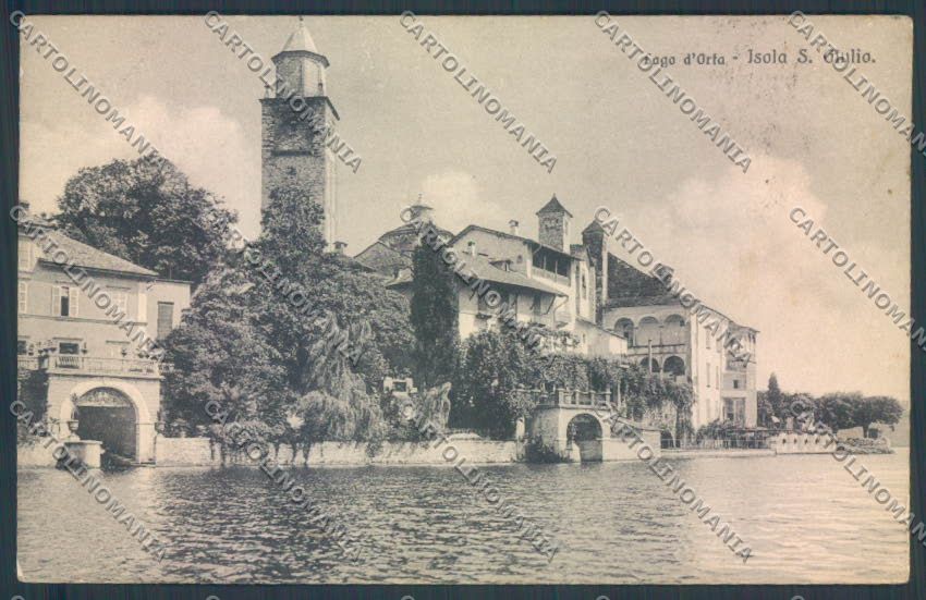Verbania Orta cartolina ZQ7247 – fronte