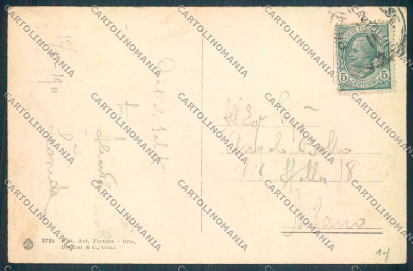 Verbania Orta cartolina ZQ7247 – retro