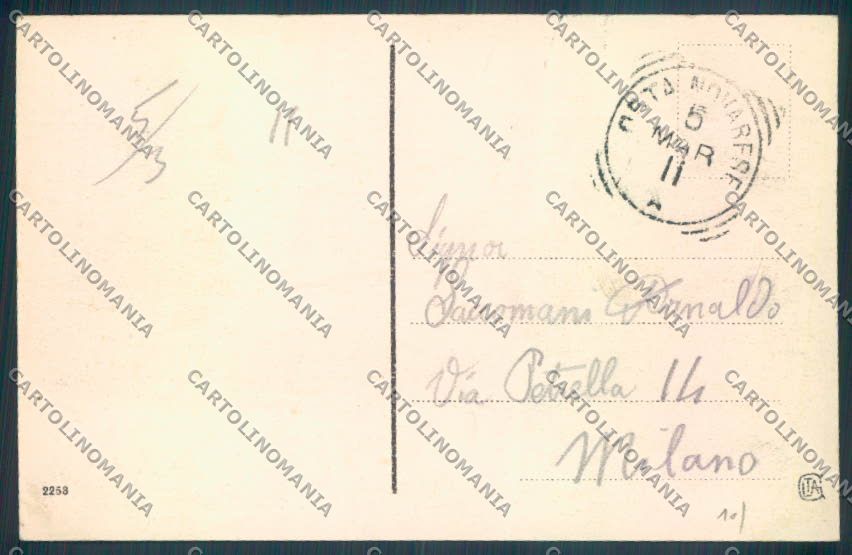 Verbania Orta Barca cartolina ZQ7248 – retro