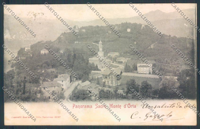 Verbania Orta cartolina ZQ7254 – fronte